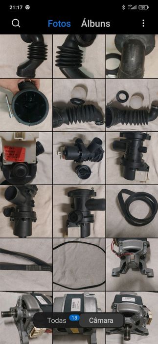 Peças máquina de lavar roupa Ariston hotpoint AQXXL 109