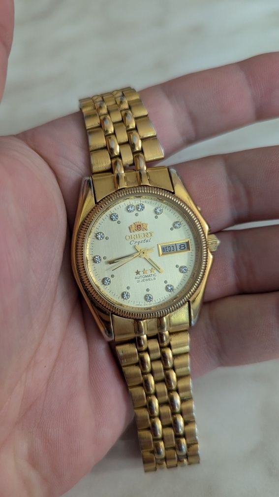 Часы Orient automatic три звёзды, годинник орієнт Японія