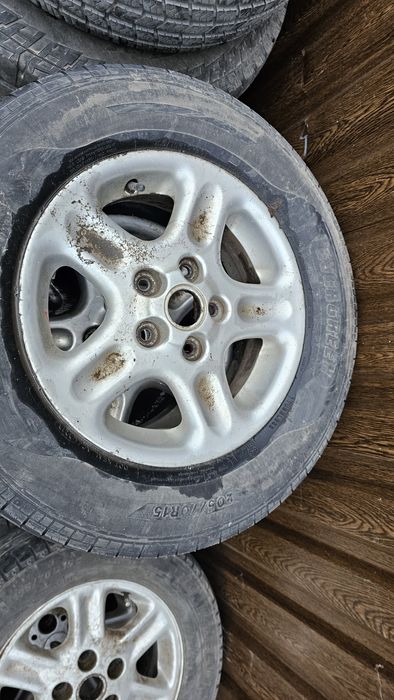 Диски титановые легкосплавные range rover freelander 1 5 x 114,3 r15