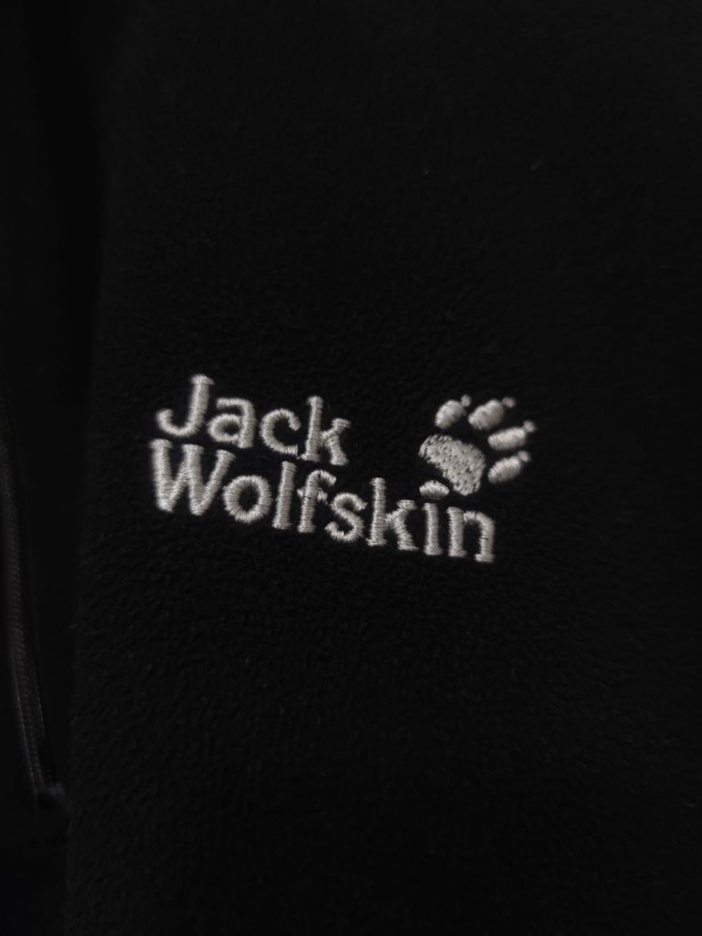 bluza polarowa polar Jack Wolfskin XXL XL damska czarna classic sport