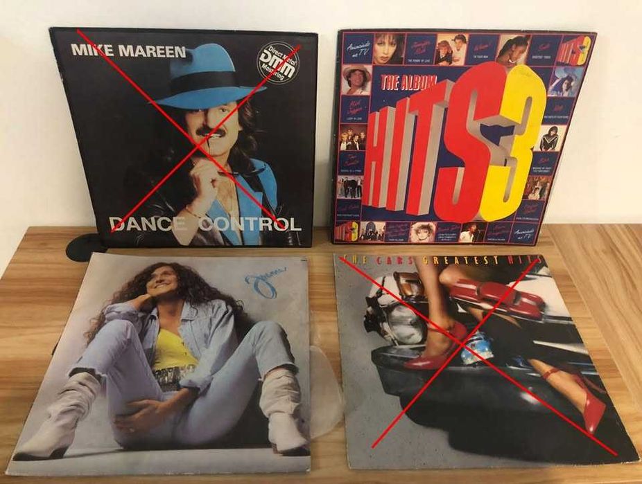 Discos de vinil - 2€