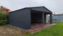 Garaż blaszany profil zamkniety 3x5,3x6,4x5,4x6,5x5,5x6,6x6,6x7,7x6,