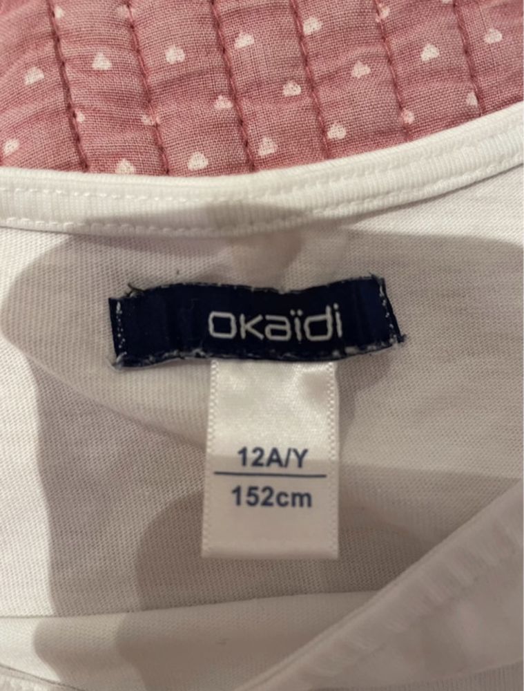 Bluzka Okaidi dla dziewczynek rozmiar 152