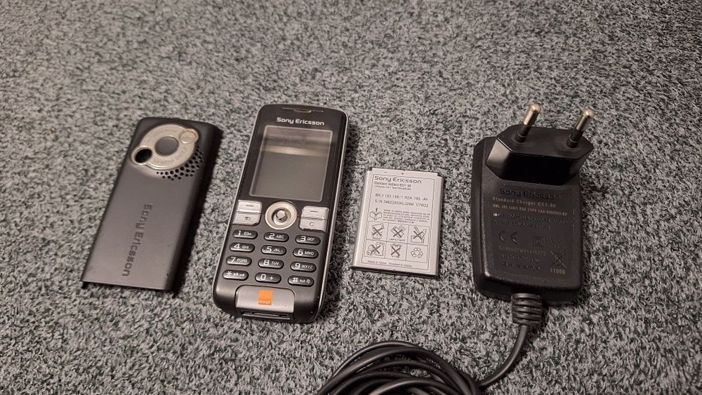 Telefon Sony Ericsson K510i + bateria + ładowarka SimLock Orange
