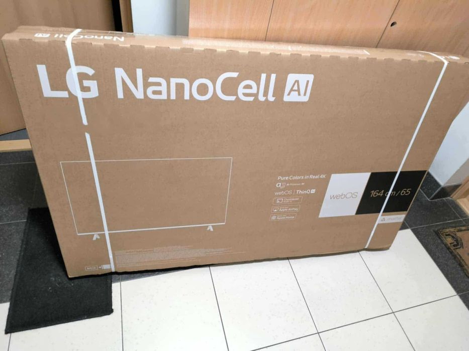 Nowy Smart TV Telewizor LG 65 cali 4K NanoCell  – HDR10, Bluetooth