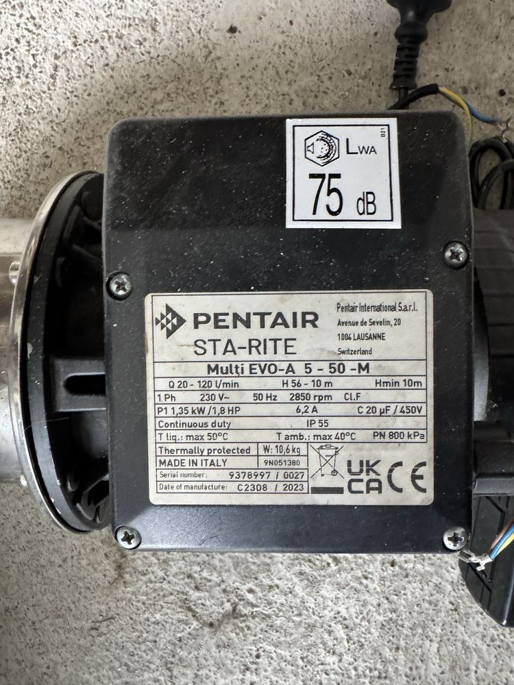 Pentair Multi Evo A 5-50M pompa hydroforowa