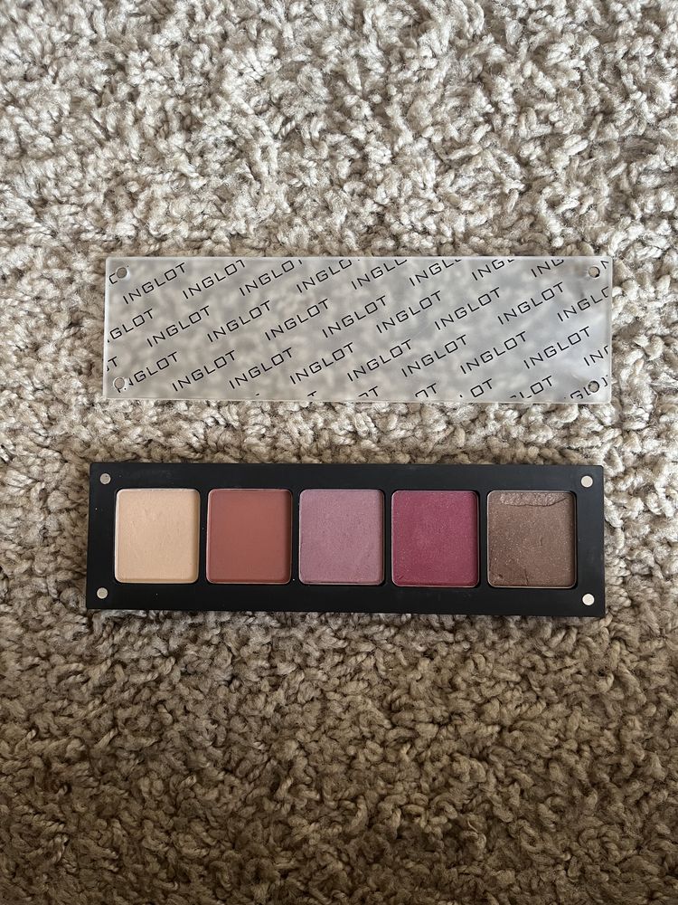 Inglot paleta cieni 5 szt kasetka magnetyczna cienie