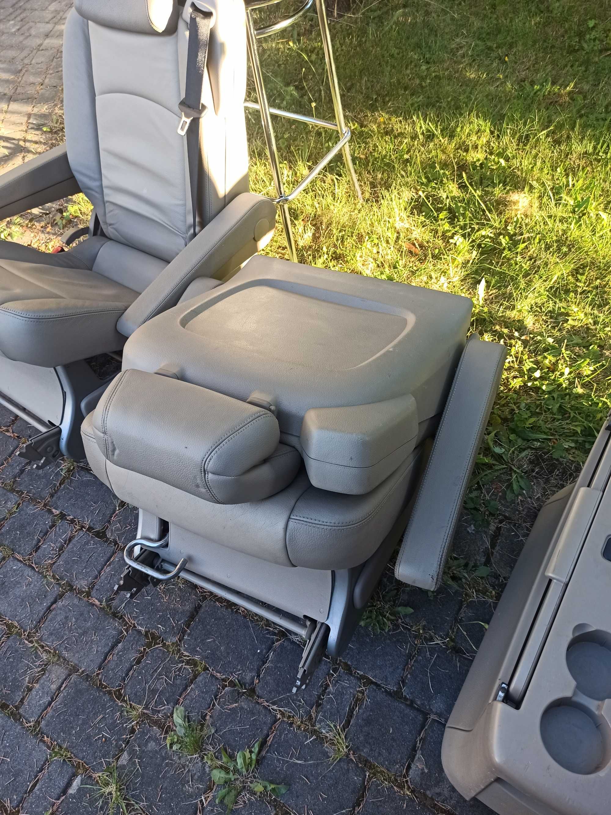 Fotele kapitańskie skóra 4 szt. Mercedes Vito Viano 639 W639 LIFT