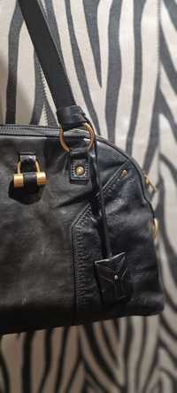 Шкіряна жіноча сумка Yves Saint Laurent Оригінал