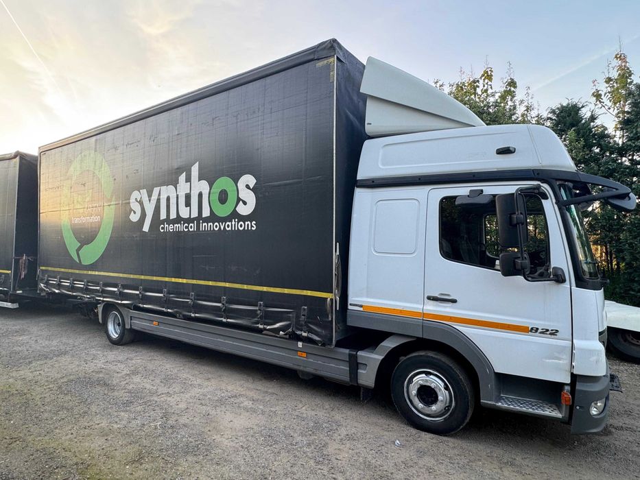 MERCEDES ATEGO 822 COM REBOQUE