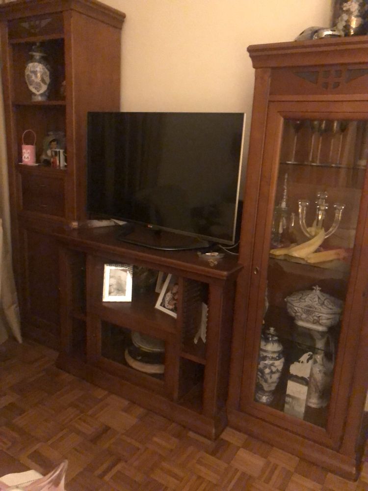 Vendo movel de sala em cerejeira, impecavel,.