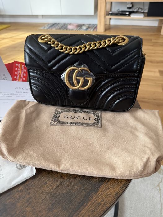 Torebka GUCCI czarna nowa