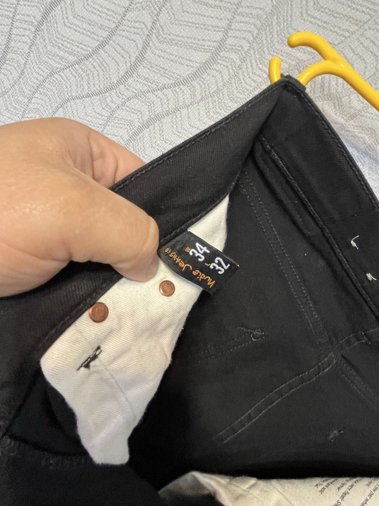 Nudie Jeans Monoblack оригінальні чоловічі джинси