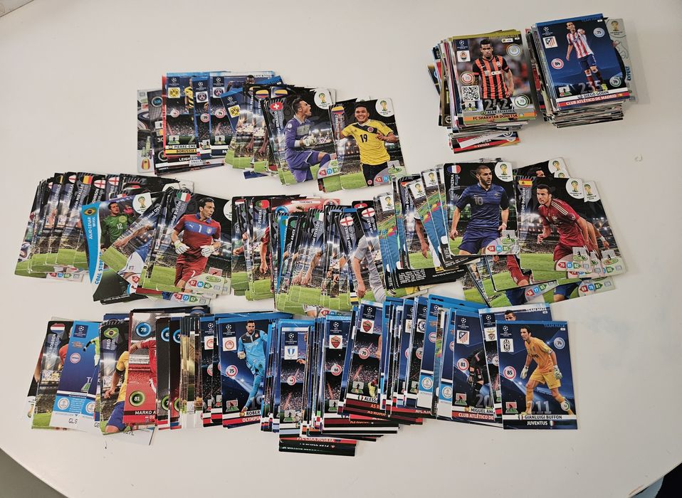 Karty piłkarskie kolekcjonerskie 2013/2016