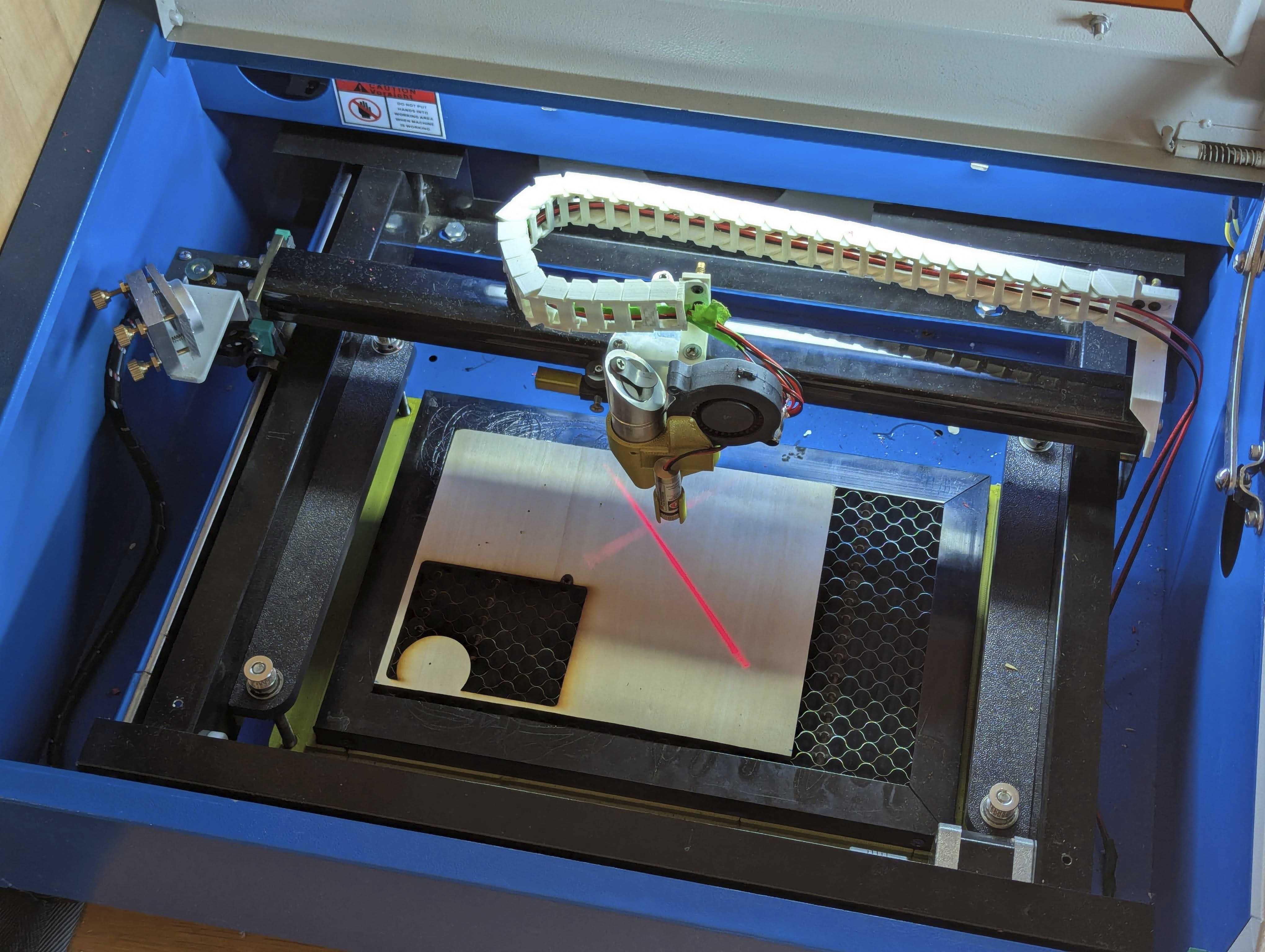 Laser CO2 40W - Vevor K40 - c/ Upgrades