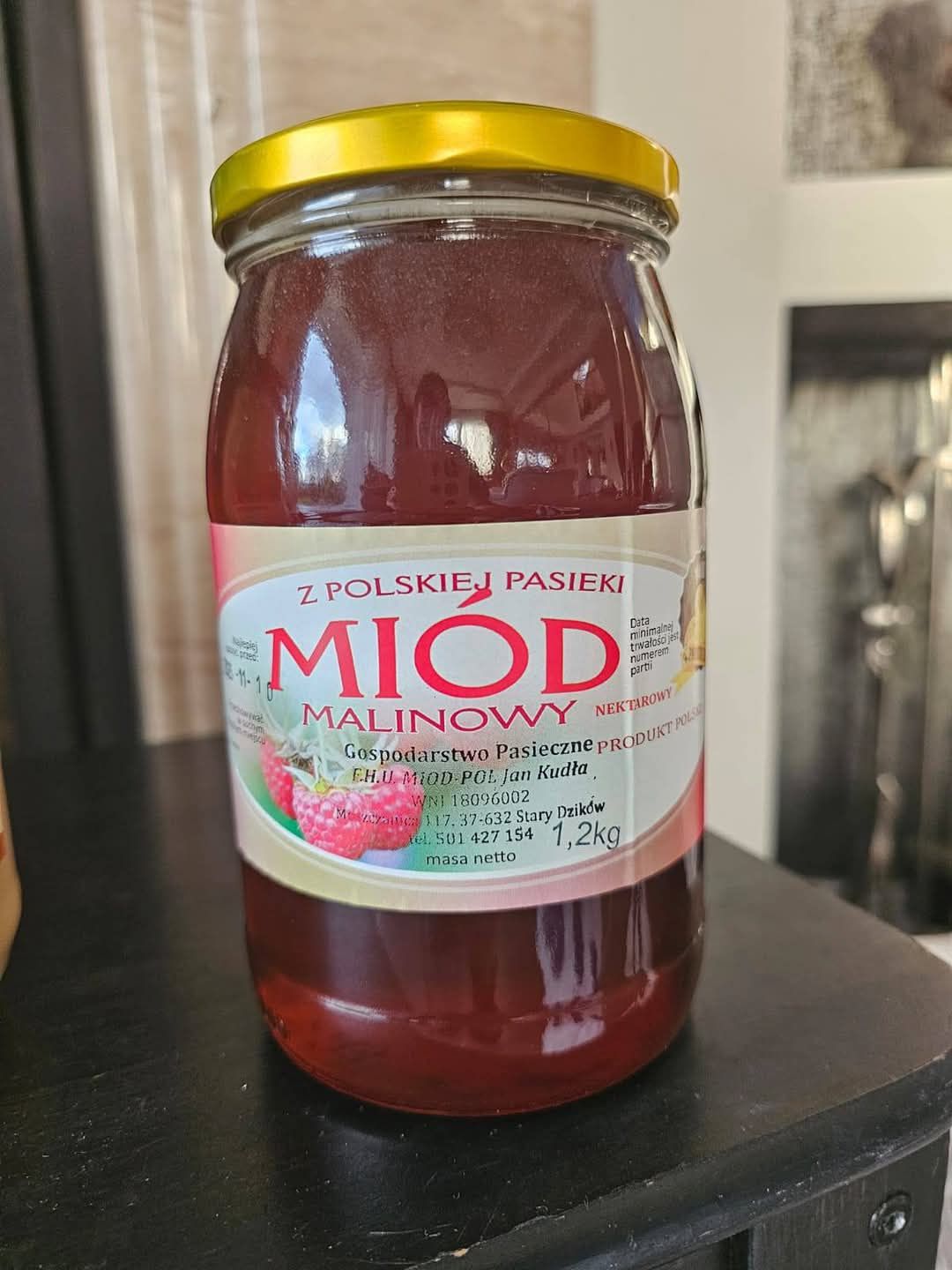 Miód  ( Rodzinna pasieka) Pomorskie