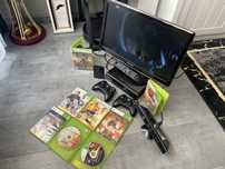 Zestaw Dla Gracza Konsola Xbox 360 250GB/TVSamsung/Kinect/9xGier/2xPad