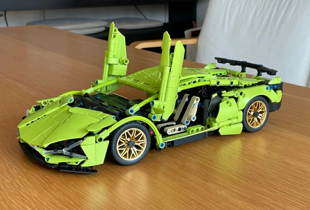 Technic klocki jak lego model Lamborghini 1:14,1280 części, na prezent