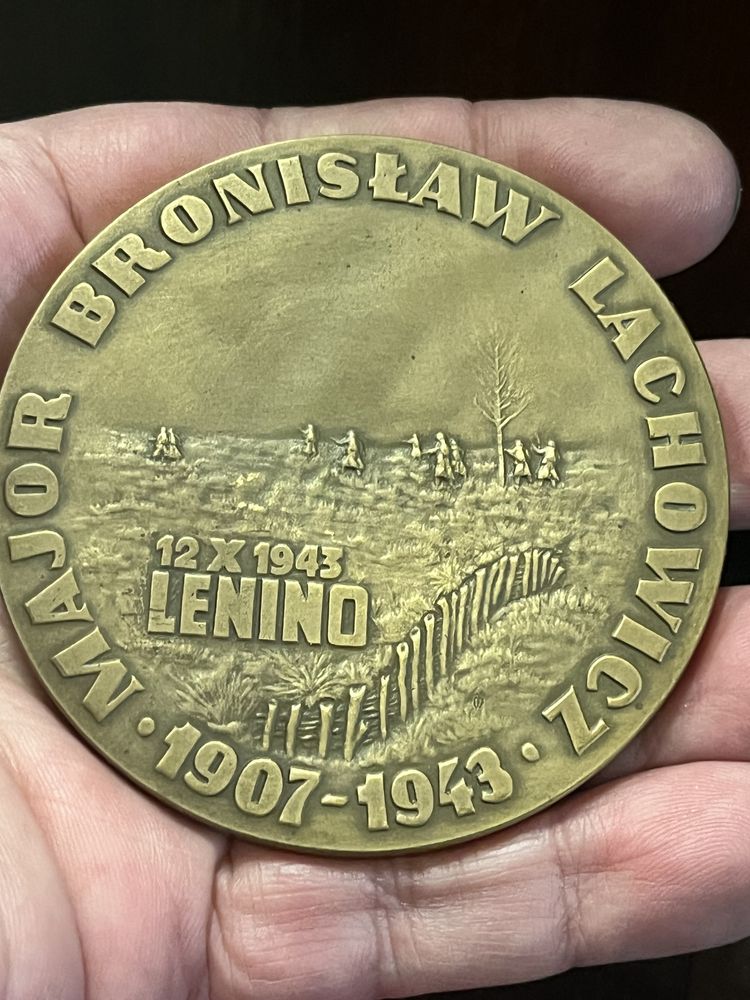 Wojskowy medal major Bronisław Lachowicz