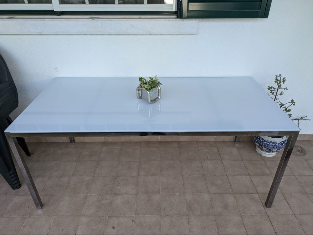 Mesa Torsby Ikea Vidro 1.80