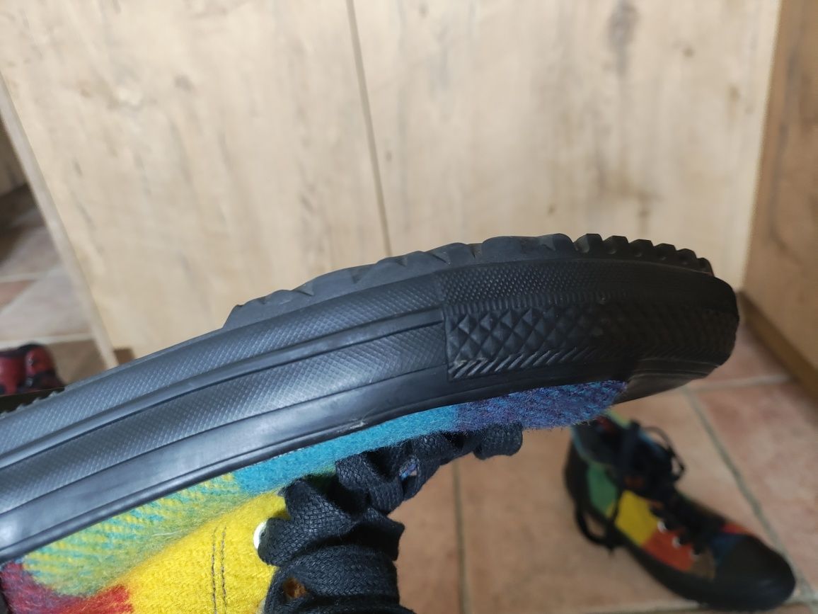 Converse Woolrich wełniane trampki zimowe