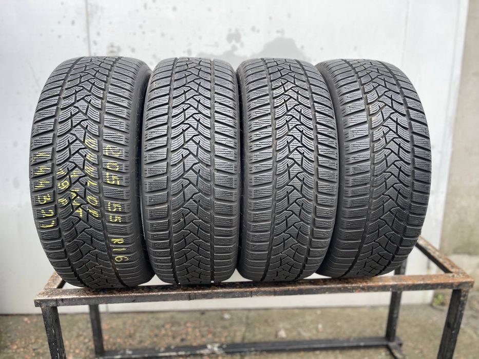Шини б/у 205/55 r16 Dunlop 7,8 мм залишок