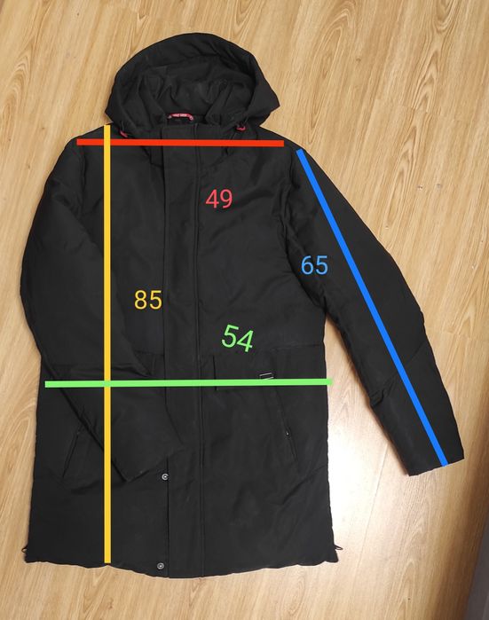 Зимова чоловіча куртка пальто пуховик