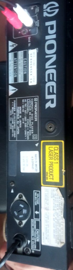 2 Pioneer CDJ 500