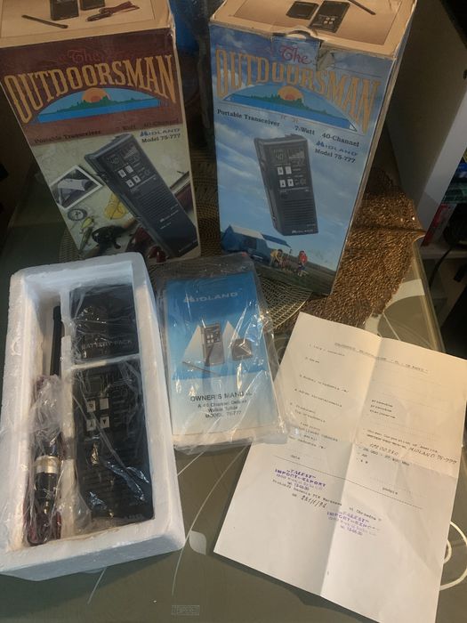 CB Radio Midland 75-777 reczniaki komplet 2 szt Rarytas