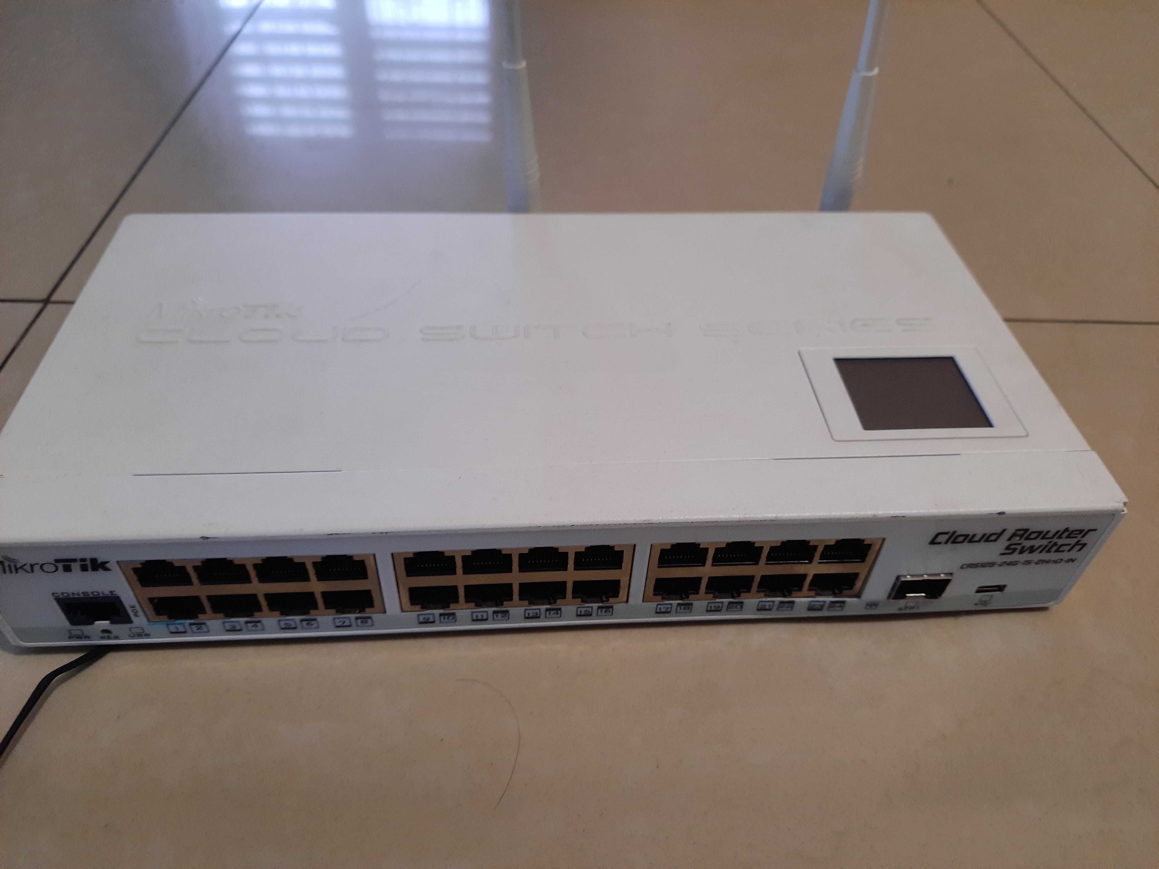 Mikrotik cloud switch cas125 24g 15 2hnd in