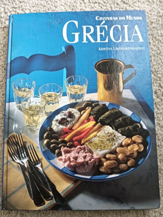 Grécia - kristina Likidis - Konigsfeld	Cozinhas do Mundo . como novos.