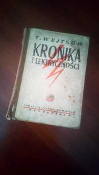 Kronika Elektryczności Teodor Wejtkow 1949 starocie PRL