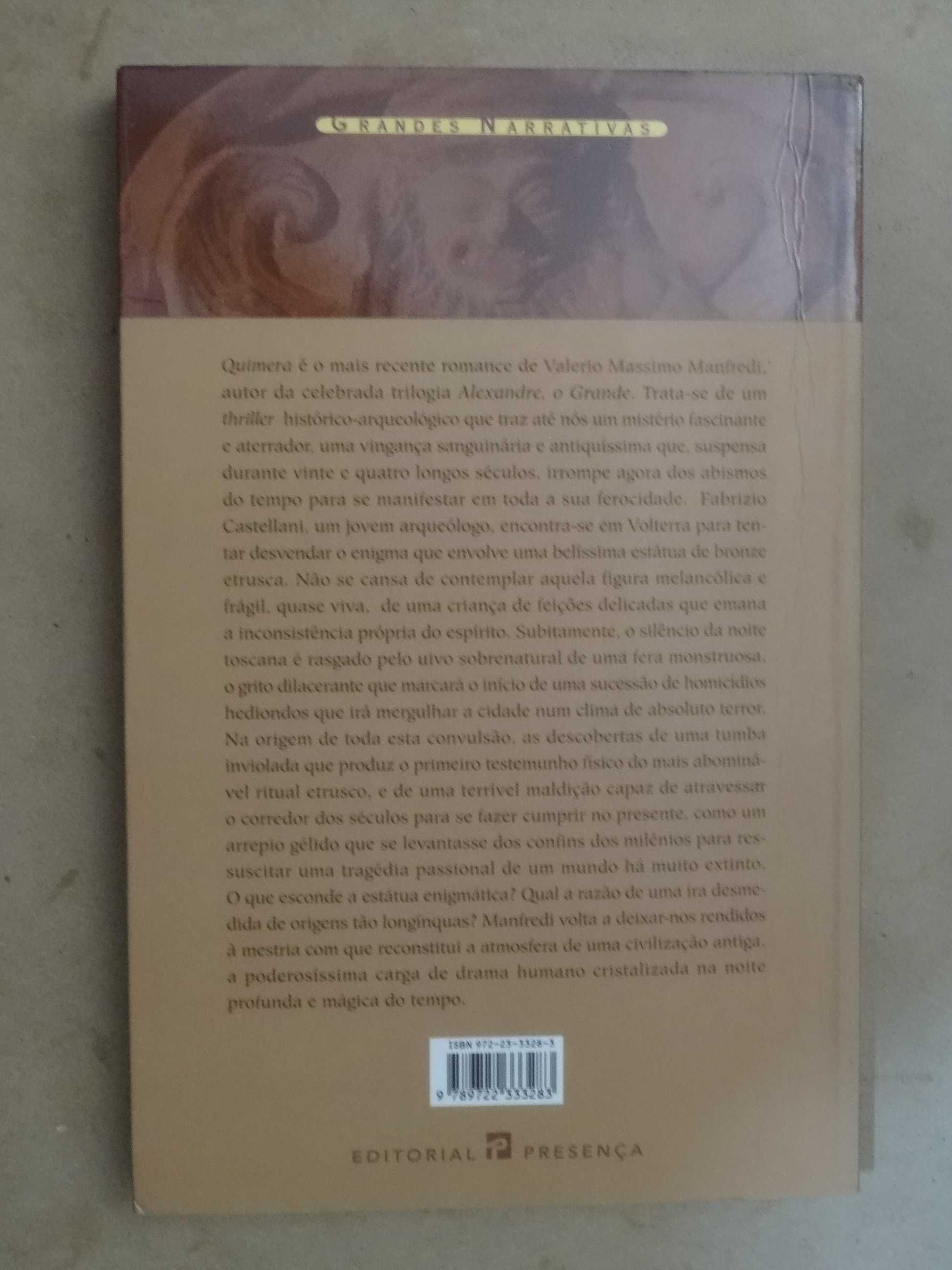 Quimera de Valerio Massimo Manfredi - 1ª Edição