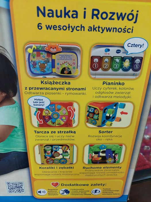 Vtech  Kostka Aktywności, nowa, 60677