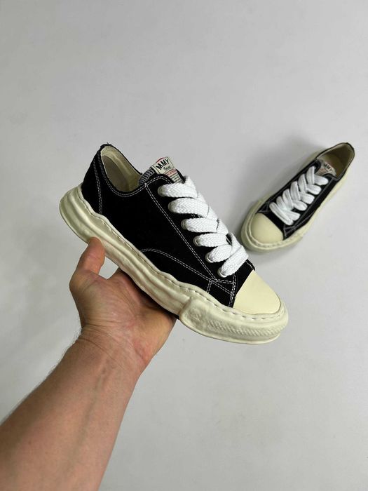 MMY Maison Mihara Yasuhiro кеди чорні кросівки черные кеды кросовки 42