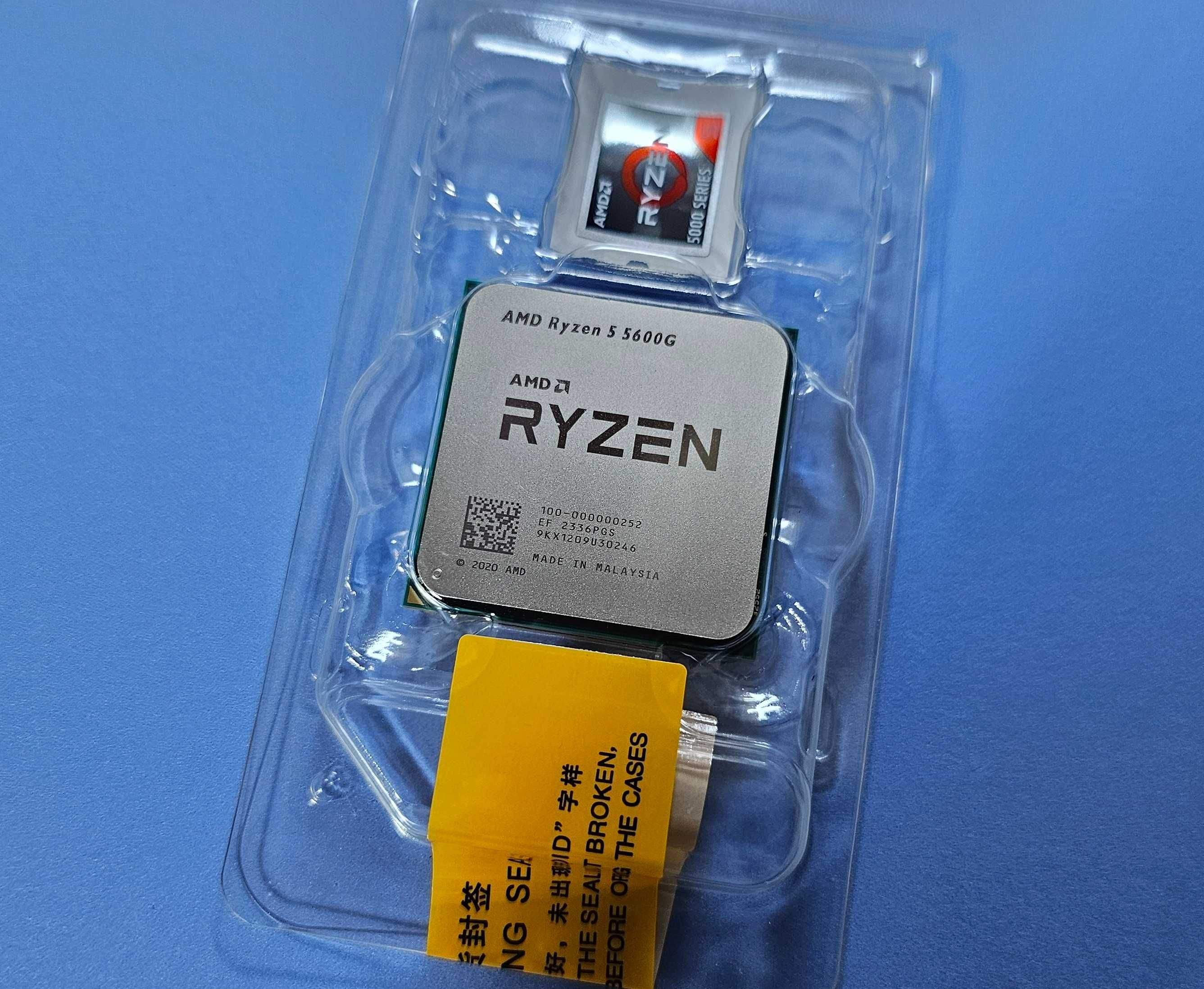 Процессор AMD Ryzen 5 5600G 6/12 ядер 3.9-4.4GHz 19MB Zen3 sAM4 Tray