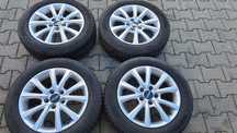 Alufelgi 16 z oponami 205/55/16 stan super 5x112 ,golf 6 golf 7 passat