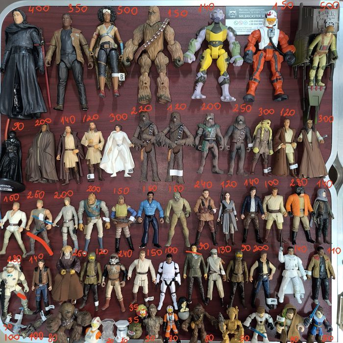 Фигурки Звездные Войны Star Wars Дарт Вейдер Kenner Чуи дроид