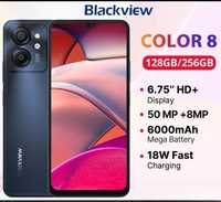 Новинка, чудовий смартфон Blackview Color 8-8/256gb, 6.75"IPS, 6000mAh