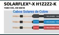 Cabo Solar de Bateria Soldar Terminais Olhal Conectores MC4