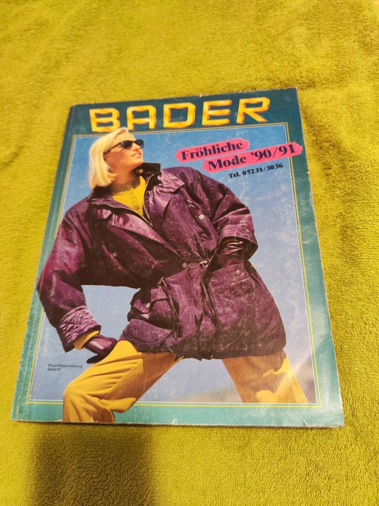 Katalog mody itp - 740 stron - BADER, BURDA, NECKERMANN