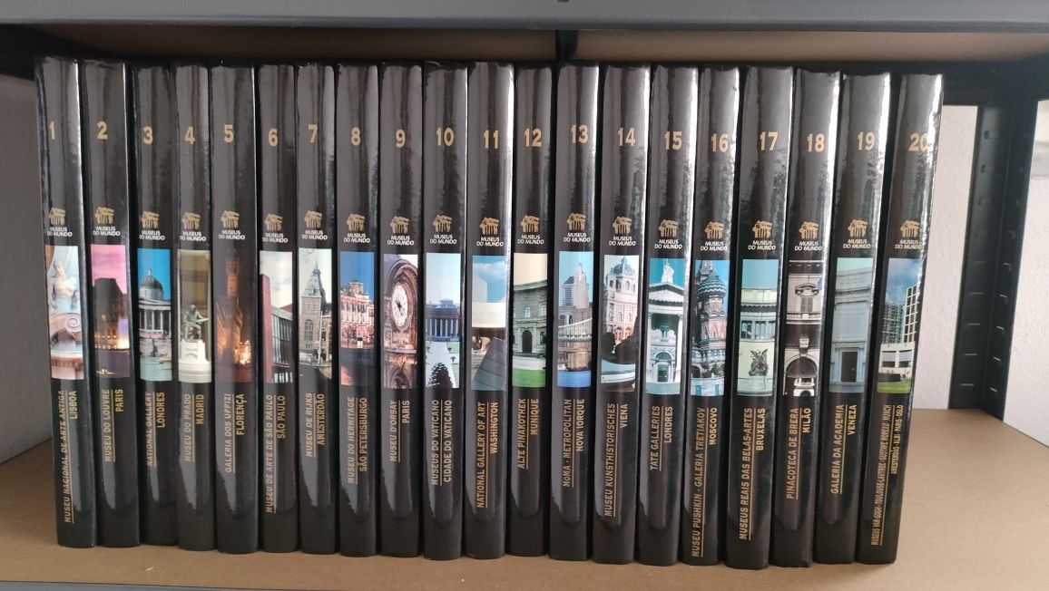 Coleção integral com 20 volumes. Novo! Instituto Português de Museus