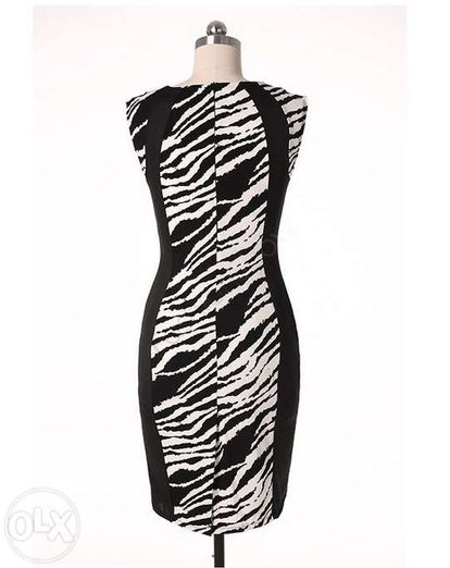 Sukienka damska zebra roz. 38
