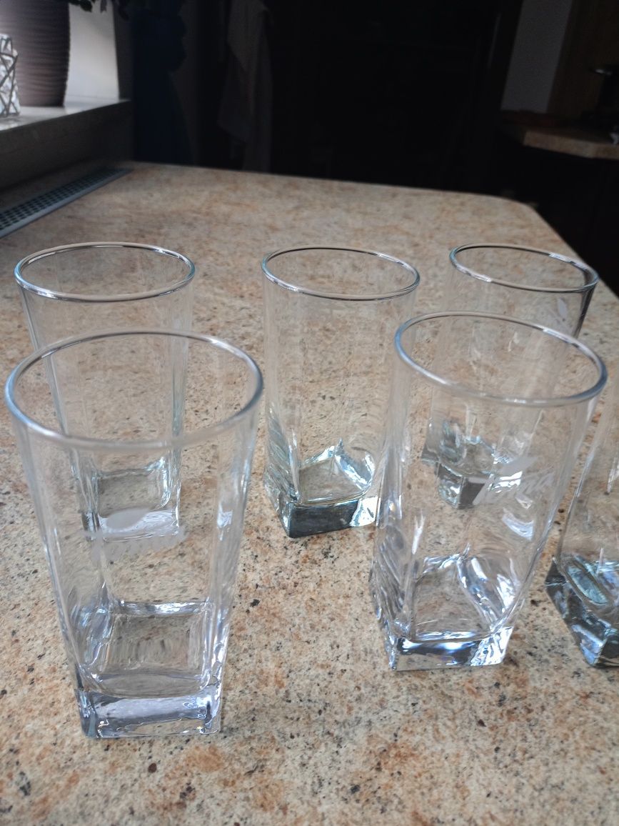 6 sztuk szklanek