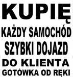 Skup samochodów, auto skup, skup aut. Każda marka. Kazde auto