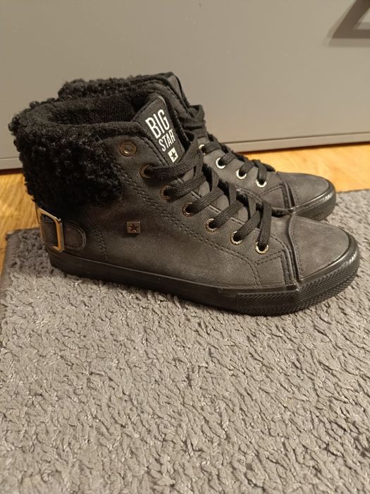 Trampki damskie ocieplane BIG STAR Jak Nowe!!!