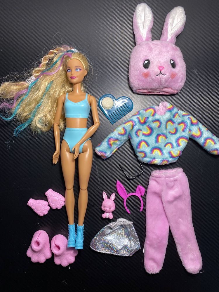 Barbie Cutie Reveal Барбі зайчик кролик Барби кукла лялька