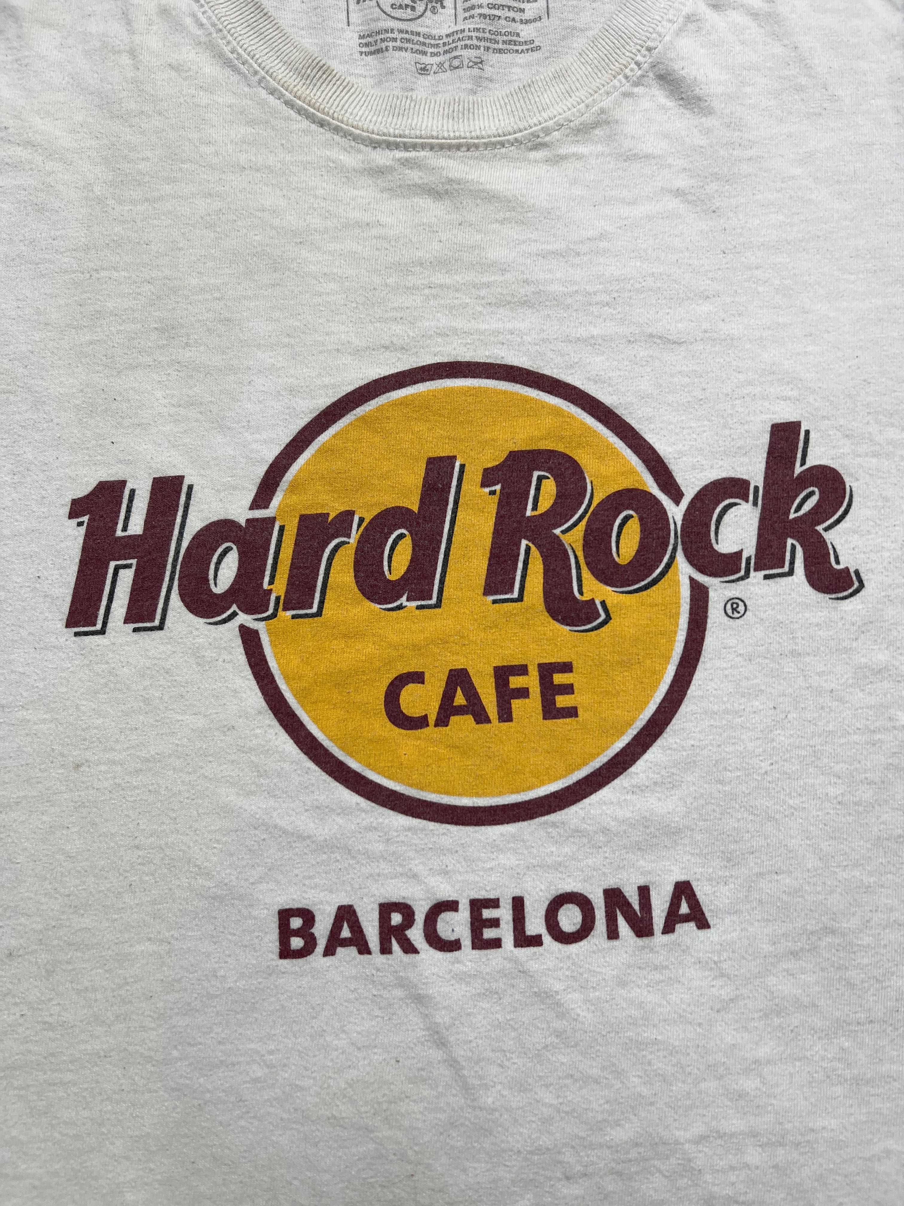Koszulka Hard Rock Cafe Barcelona Biała