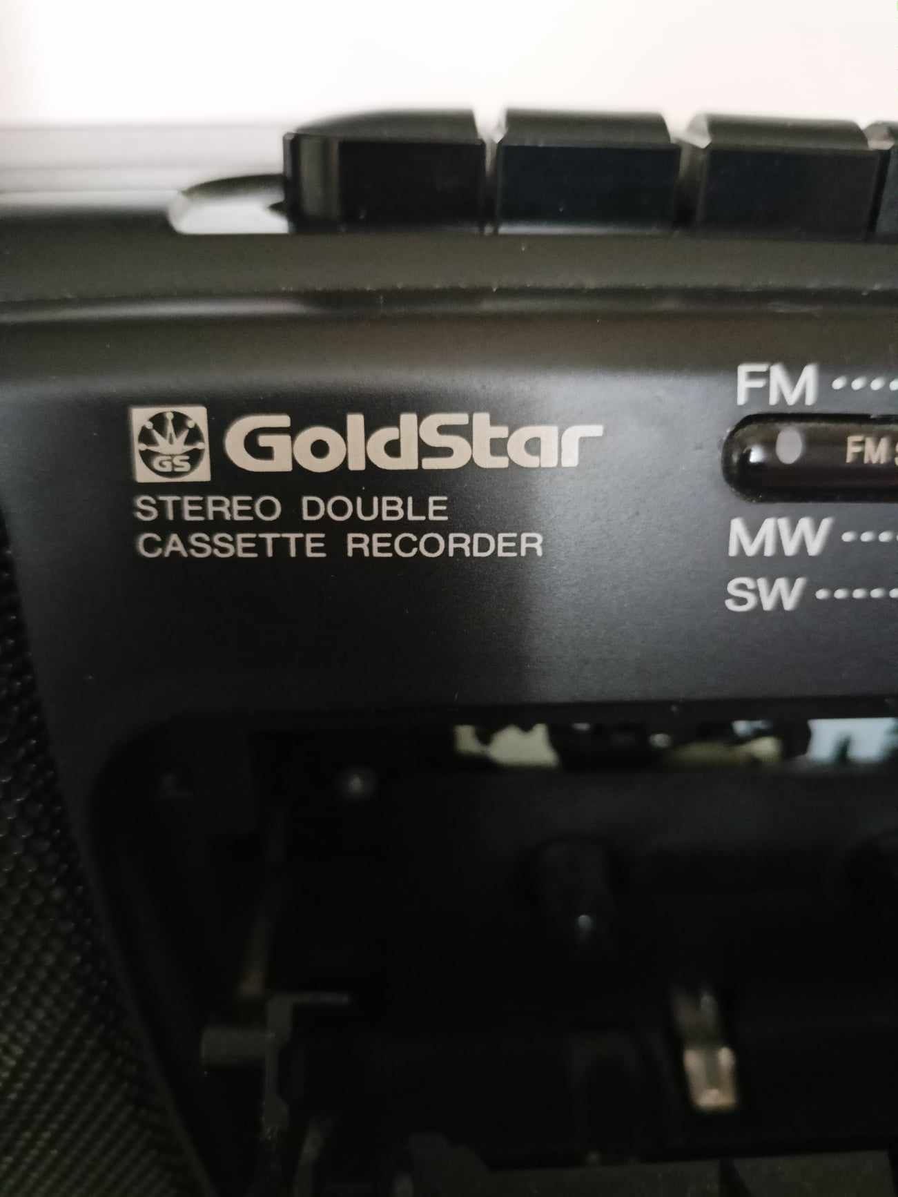 radio magnetofon GoldStar retro