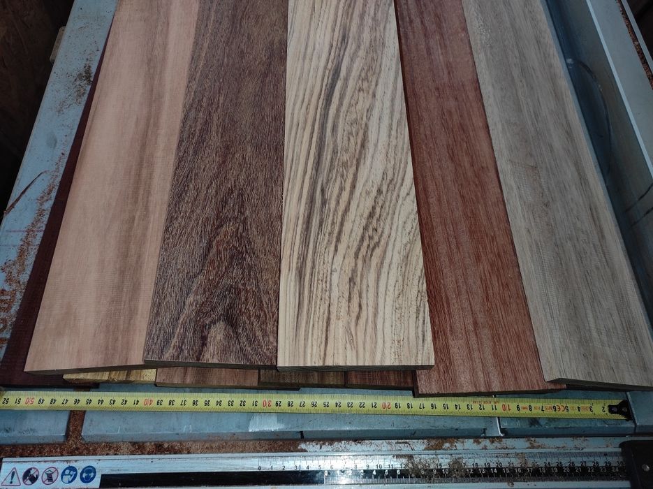 Бланк накладка гриф гитары экзотическая древесина